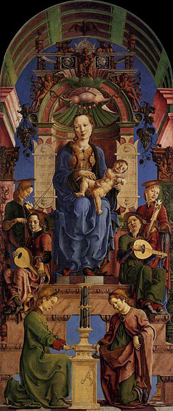 Madonna with the Child Enthroned